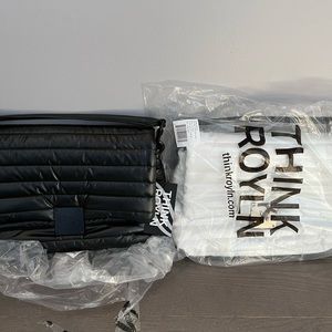 THINK ROYLN Black Quilted Shoulder Bag